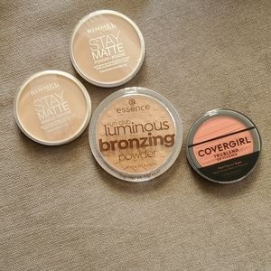 2 NWT Rimmel powder 1 cg blush 1 essence bronzer